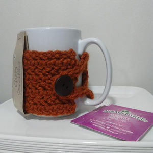 ORANGEODGE Coffe /Tea Mug  Crochet Cozy